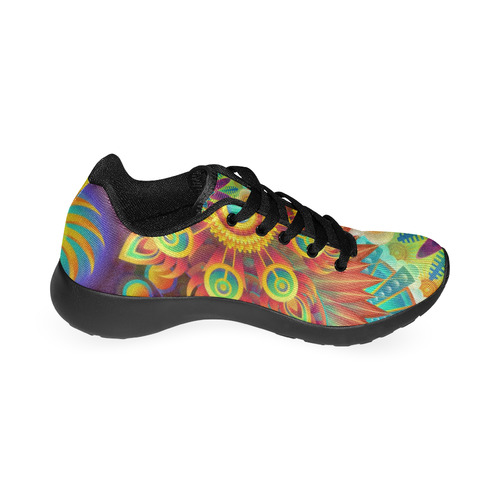 Psychedelic Mandalas Kid's Running Shoes (Model 020)