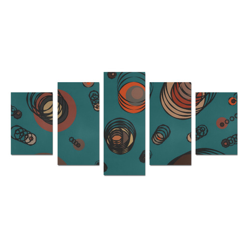 circular motion Canvas Print Sets D (No Frame)