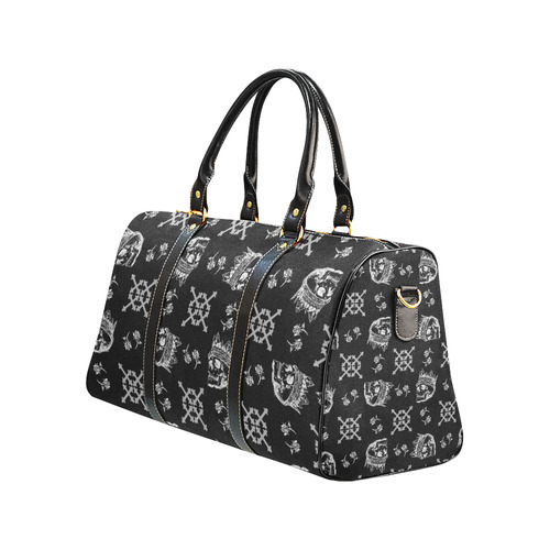 Kings Cross Gothic Print New Waterproof Travel Bag/Small (Model 1639)