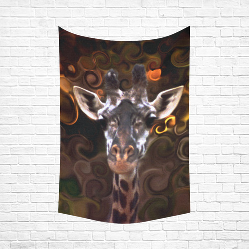 I'd Like A Closeup Please Cotton Linen Wall Tapestry 60"x 90"