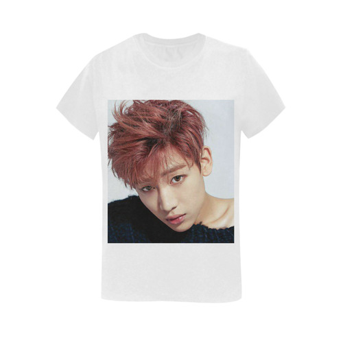 GOT7 BamBam tshirt Women's T-Shirt in USA Size (Two Sides Printing)