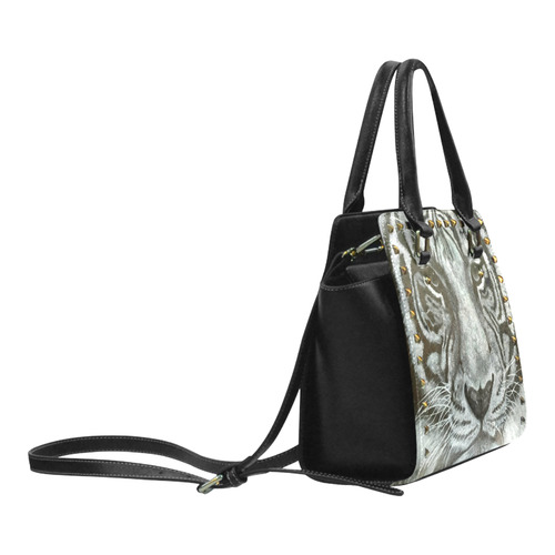 Tiger Rivet Shoulder Handbag (Model 1645)