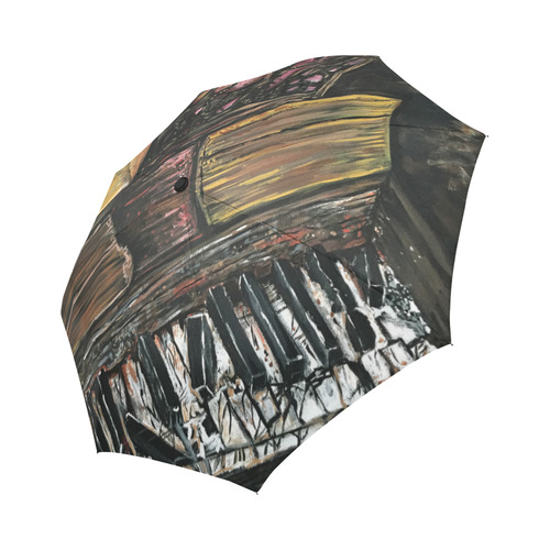 Broken Piano Auto-Foldable Umbrella (Model U04)