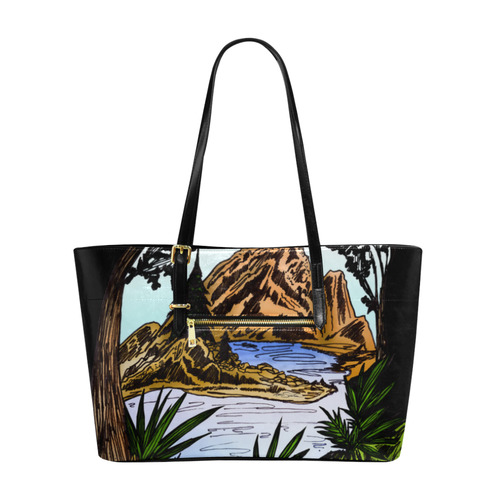 The Outdoors - Poster Euramerican Tote Bag/Large (Model 1656)