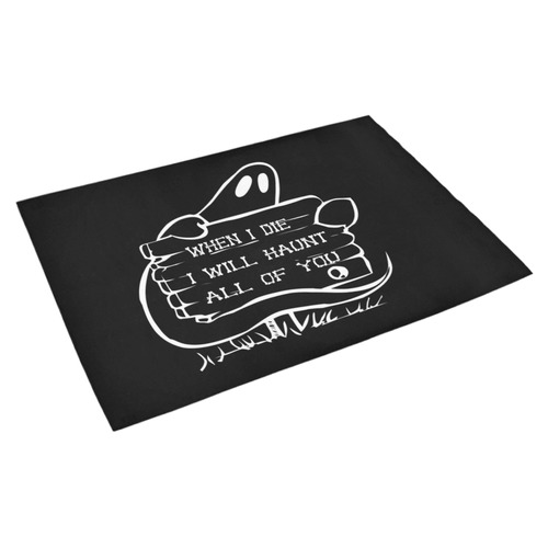 I haunt you! Azalea Doormat 30" x 18" (Sponge Material)