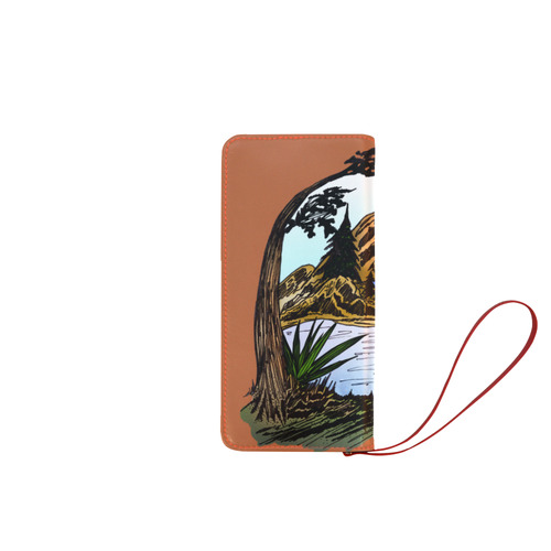 The Outdoors - Poster Women's Clutch Wallet (Model 1637)