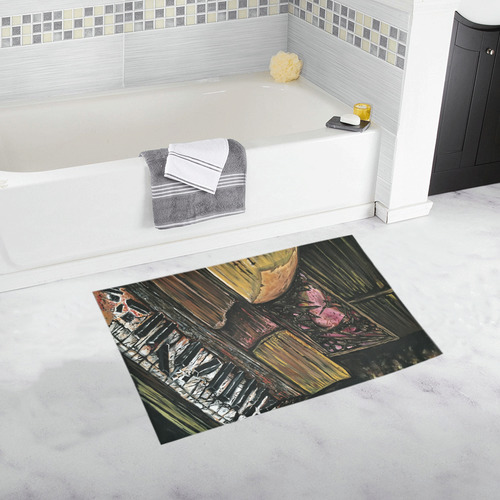 Broken Piano Bath Rug 20''x 32''