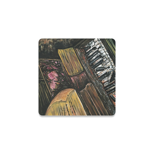 Broken Piano Square Coaster