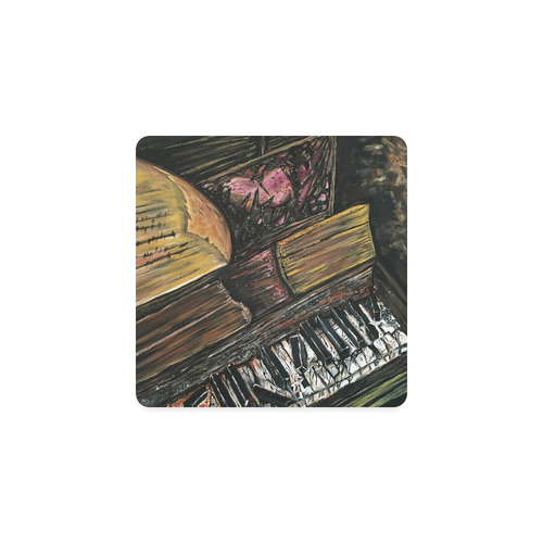 Broken Piano Square Coaster