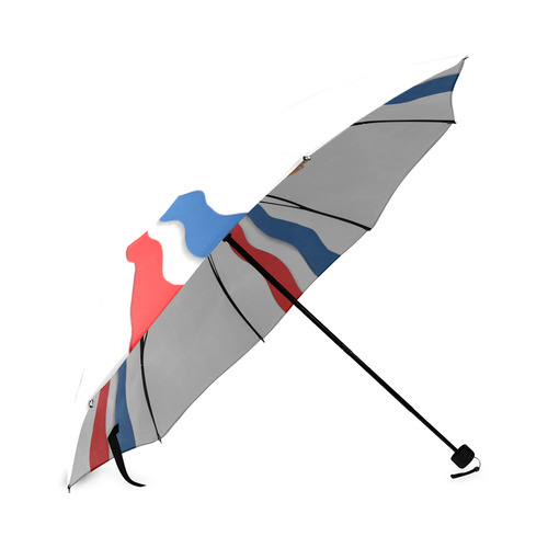 Assyrian Flag Umbrella Foldable Umbrella (Model U01)