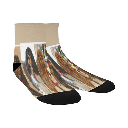 King Charles Cavalier Spaniel Quarter Socks