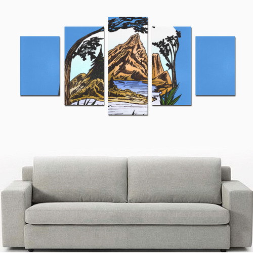 The Outdoors Canvas Print Sets D (No Frame)