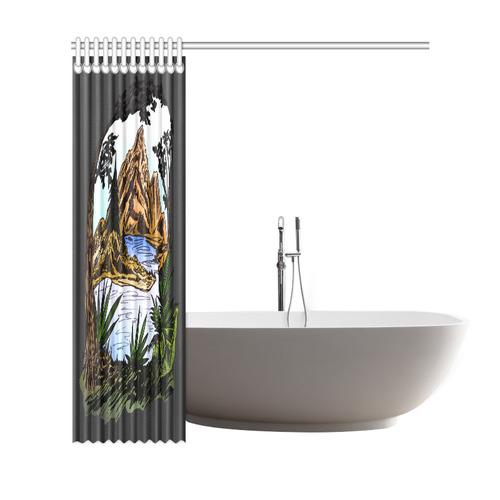 The Outdoors Shower Curtain 69"x72"