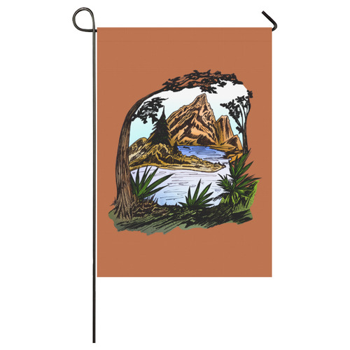 The Outdoors Garden Flag 28''x40'' （Without Flagpole）