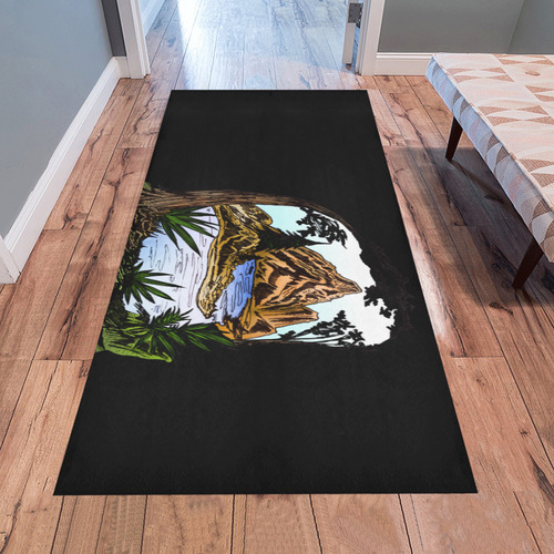 The Outdoors Area Rug 7'x3'3''