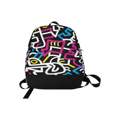 Mazed and Confused Fabric Backpack for Adult (Model 1659)