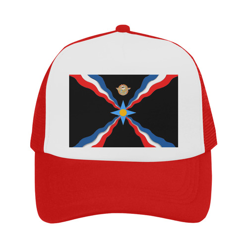 Assyrian Flag Hat Trucker Hat