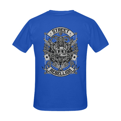 Street Rebellion Cobalt Men's Slim Fit T-shirt (Model T13)