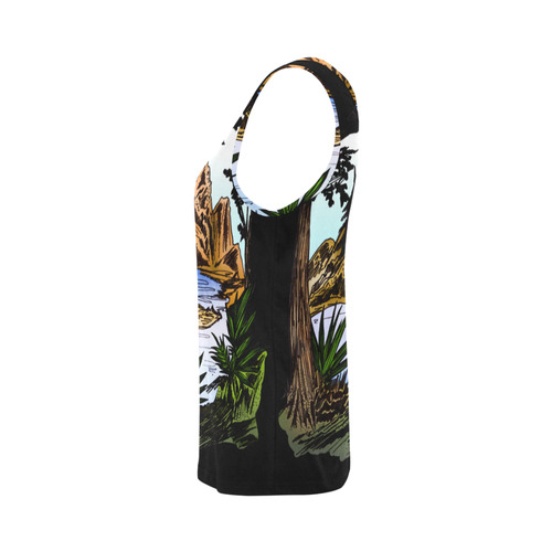 The Outdoors All Over Print Tank Top for Women (Model T43)