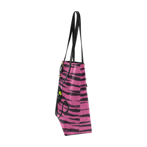 tiger kitty Euramerican Tote Bag/Small (Model 1655)