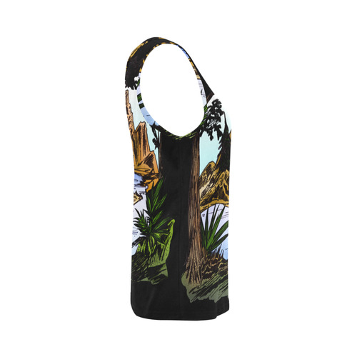 The Outdoors All Over Print Tank Top for Women (Model T43)