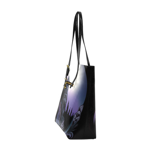 Howling Wolf Euramerican Tote Bag/Small (Model 1655)