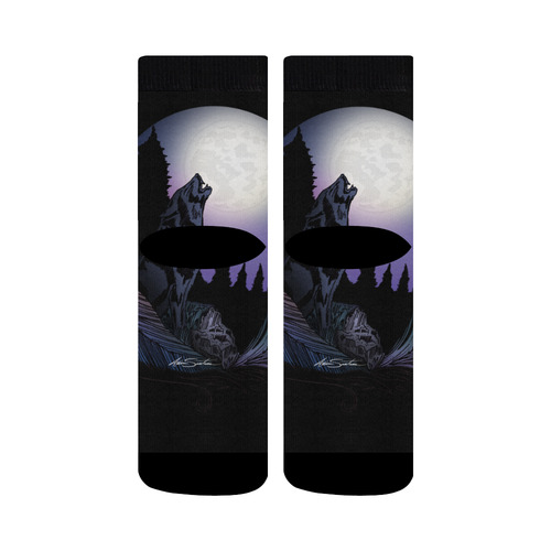 Howling Wolf Crew Socks