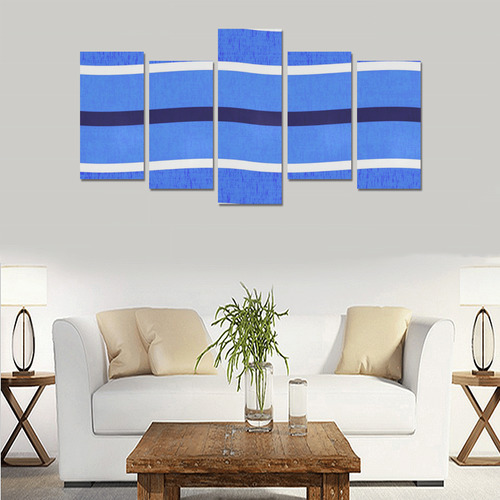 BLUE-106 Canvas Print Sets E (No Frame)