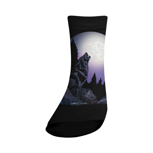 Howling Wolf Crew Socks