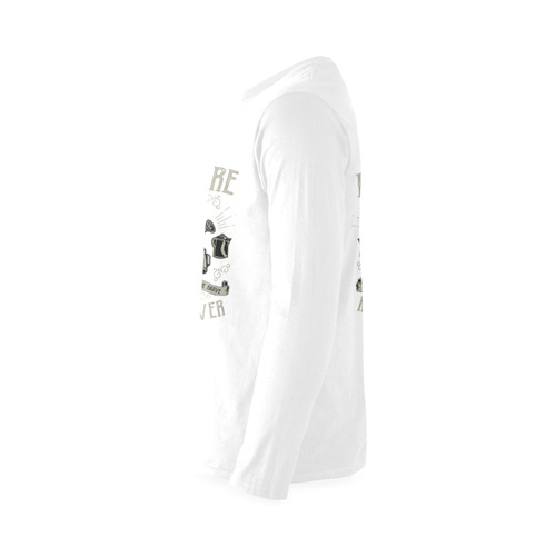 The Great Adventure White Sunny Men's T-shirt (long-sleeve) (Model T08)