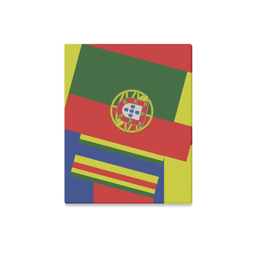 PORTUGAL ABSTRACT Canvas Print 20"x16" ID D1968315