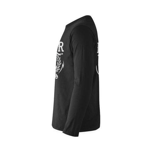 The Real Butcher Black Sunny Men's T-shirt (long-sleeve) (Model T08)