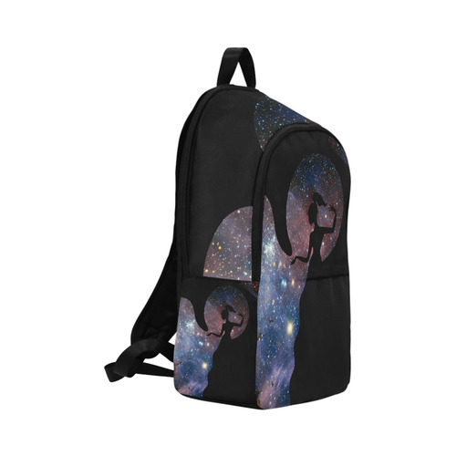 Galaxy Girl Fabric Backpack for Adult (Model 1659)