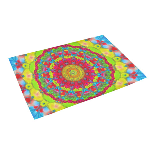 confetti-bright 10 Azalea Doormat 24" x 16" (Sponge Material)