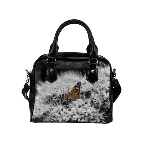 Splash of Flutter Shoulder Handbag (Model 1634)