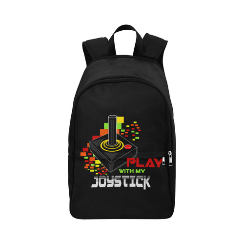 Play with my Joystick Fabric Backpack for Adult (Model 1659)
