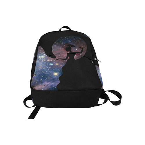 Galaxy Girl Fabric Backpack for Adult (Model 1659)