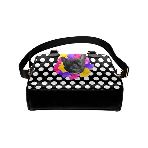 Pansy Frenchie Shoulder Handbag (Model 1634)