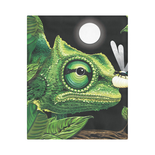 Chameleon Duvet Cover 86"x70" ( All-over-print)