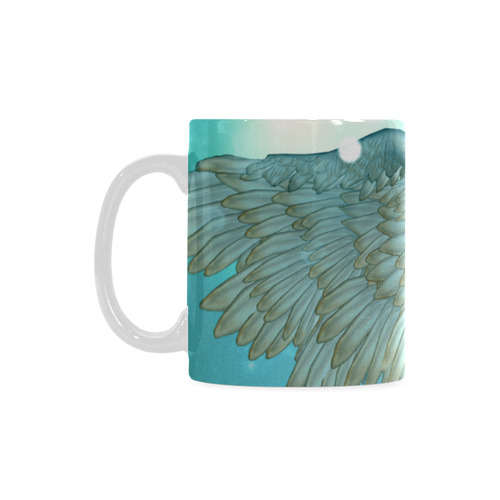 Wonderful angel in the sky White Mug(11OZ)