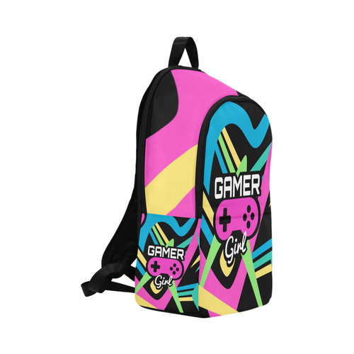 Gamer Girl Fabric Backpack for Adult (Model 1659)