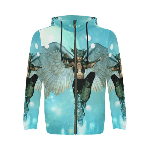 Wonderful angel in the sky