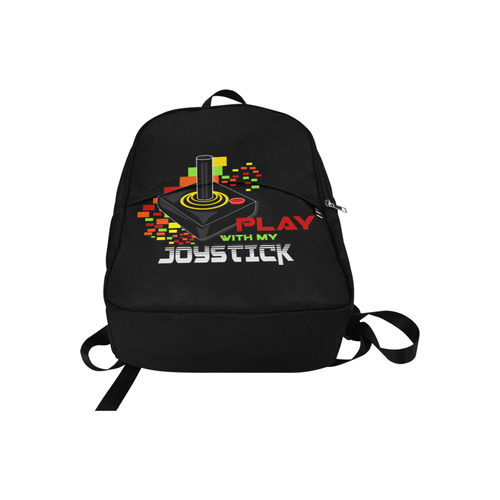 Play with my Joystick Fabric Backpack for Adult (Model 1659)