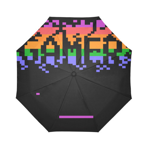 Pixelated Gamer Auto-Foldable Umbrella (Model U04)