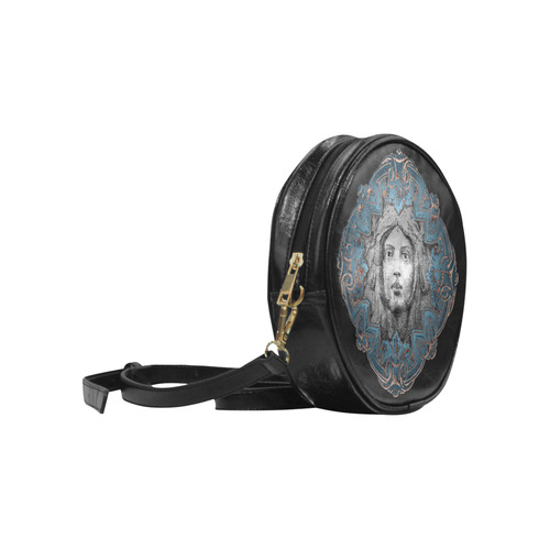 Be The Goddess Mandala Round Sling Bag (Model 1647)