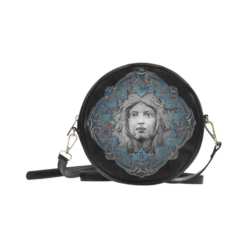 Be The Goddess Mandala Round Sling Bag (Model 1647)