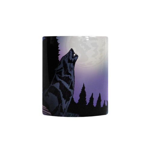 Howling Wolf Custom Morphing Mug