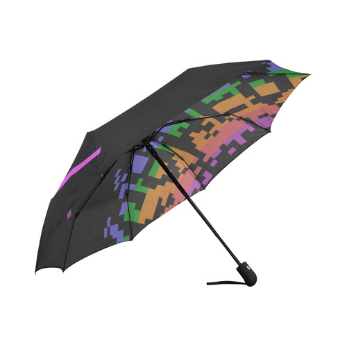 Pixelated Gamer Auto-Foldable Umbrella (Model U04)