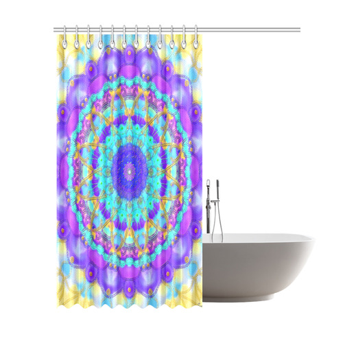 confetti-bright4 Shower Curtain 69"x84"