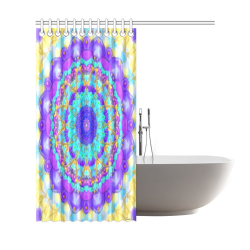 confetti-bright4 Shower Curtain 69"x72"